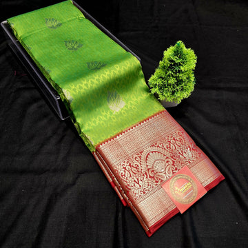PURE SILK KORVAI PUTTA SAREE    NOTE: DRY WASH