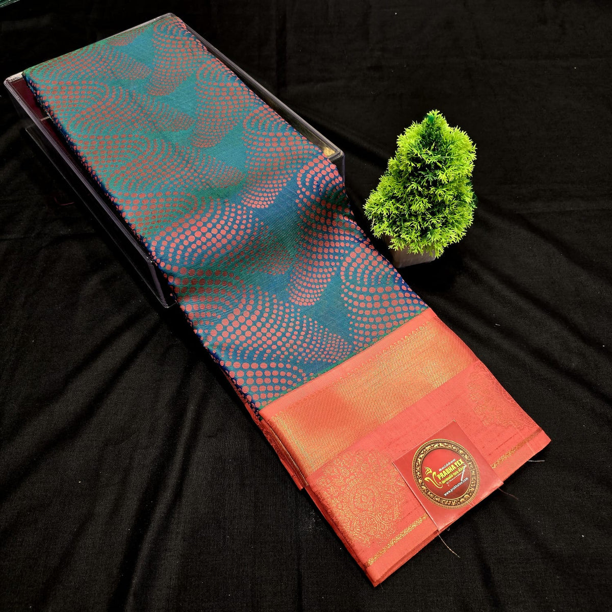 KORVAI MEENA SAREE  NOTE: DRY WASH