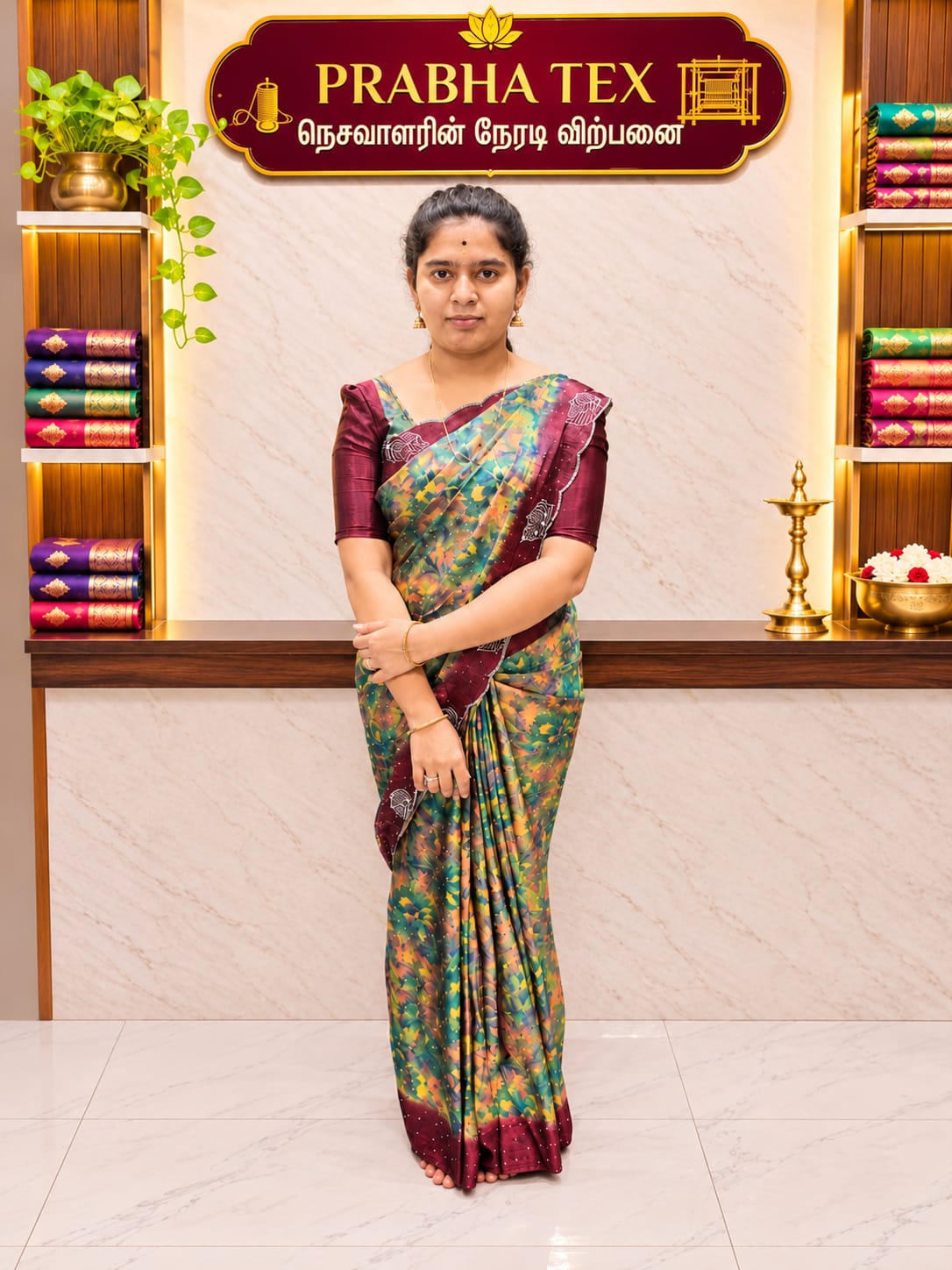 Royal Silk Saree With Stone Work Saree