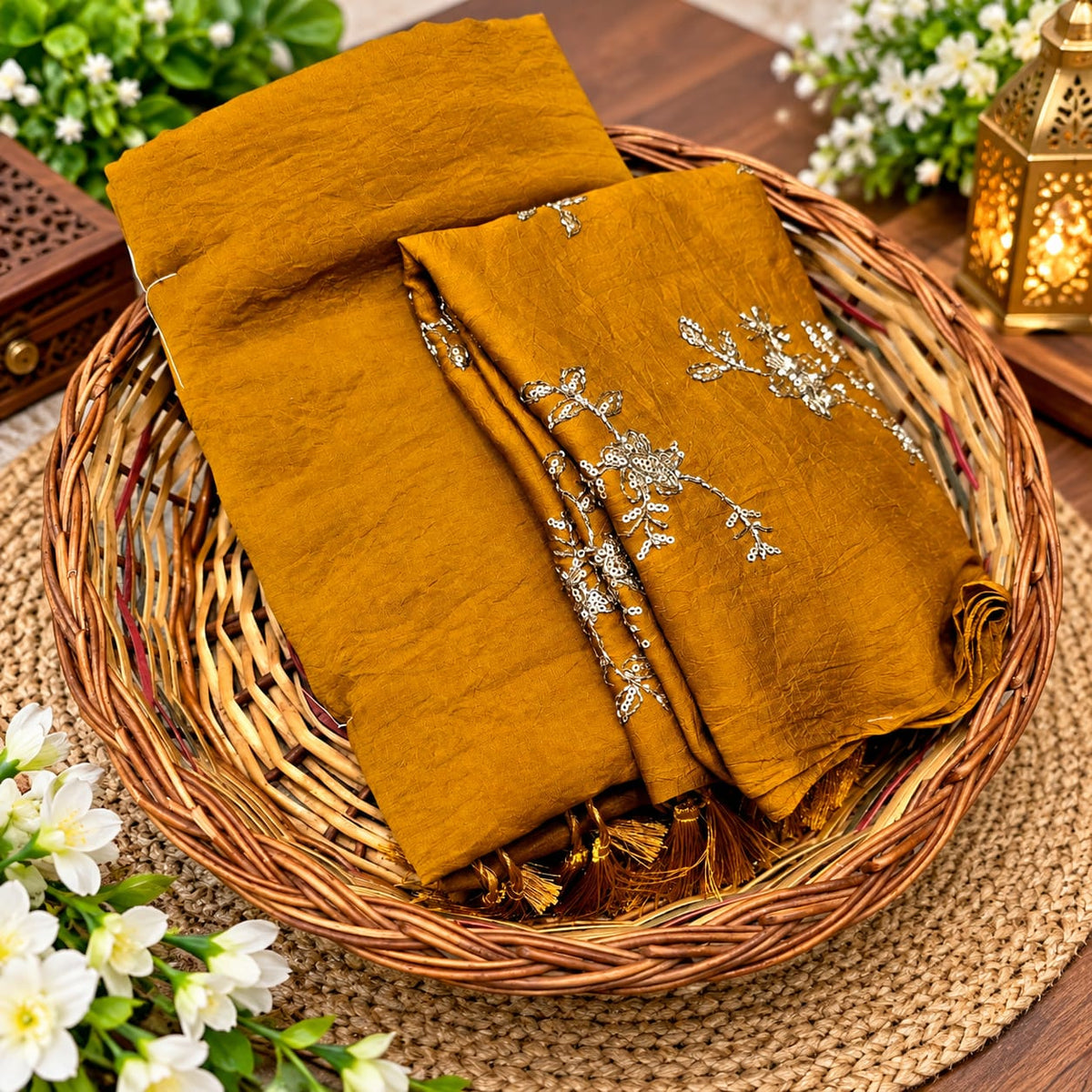 Diwali Special Crush Type Saree