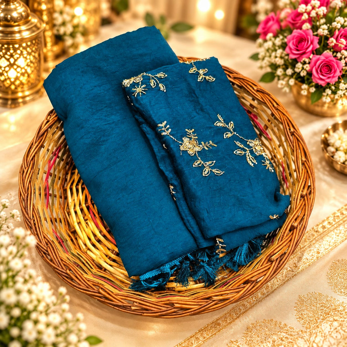 Diwali Special Crush Type Saree