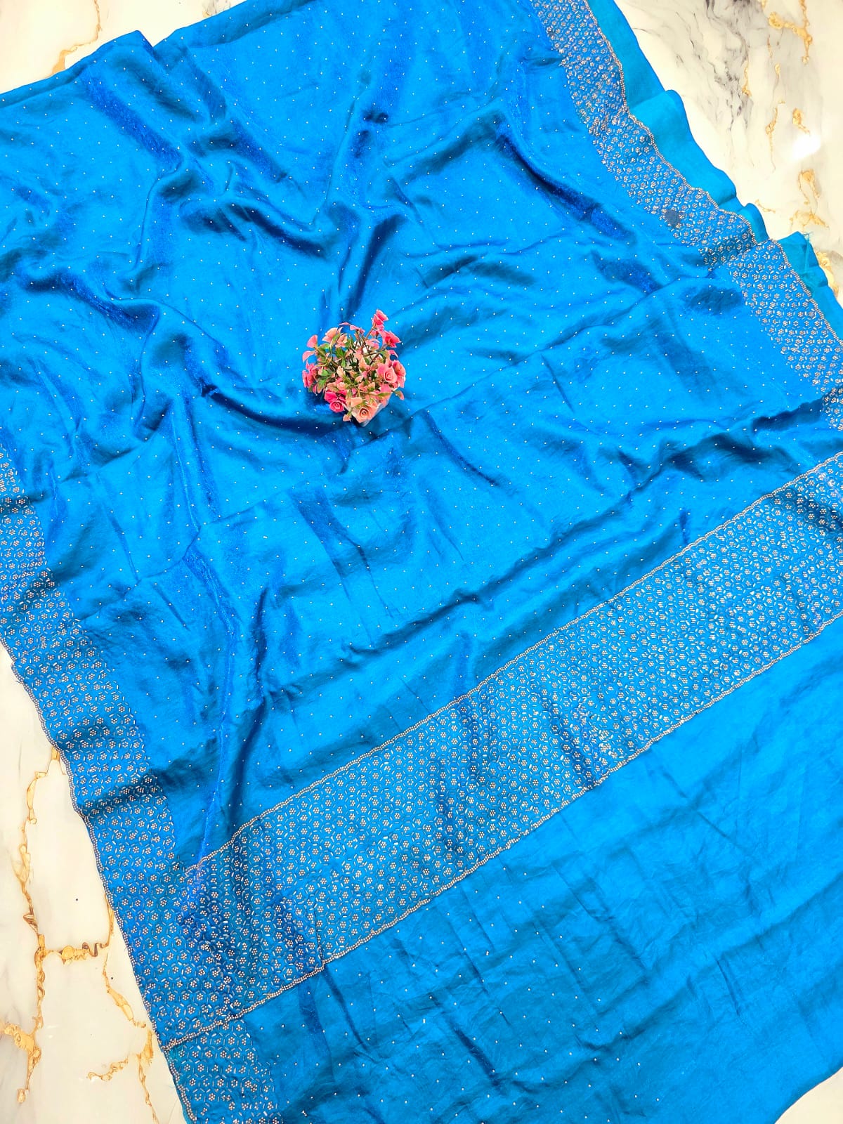 Party Wear Gellory Silk Saree