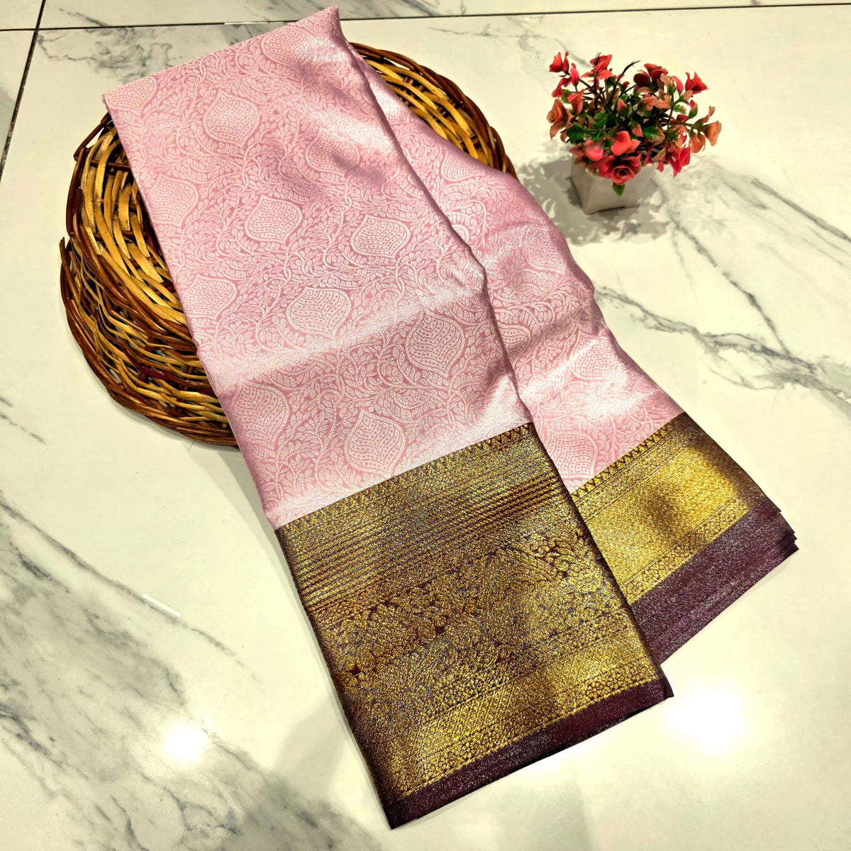 Celebrity Inspired Silk Saree