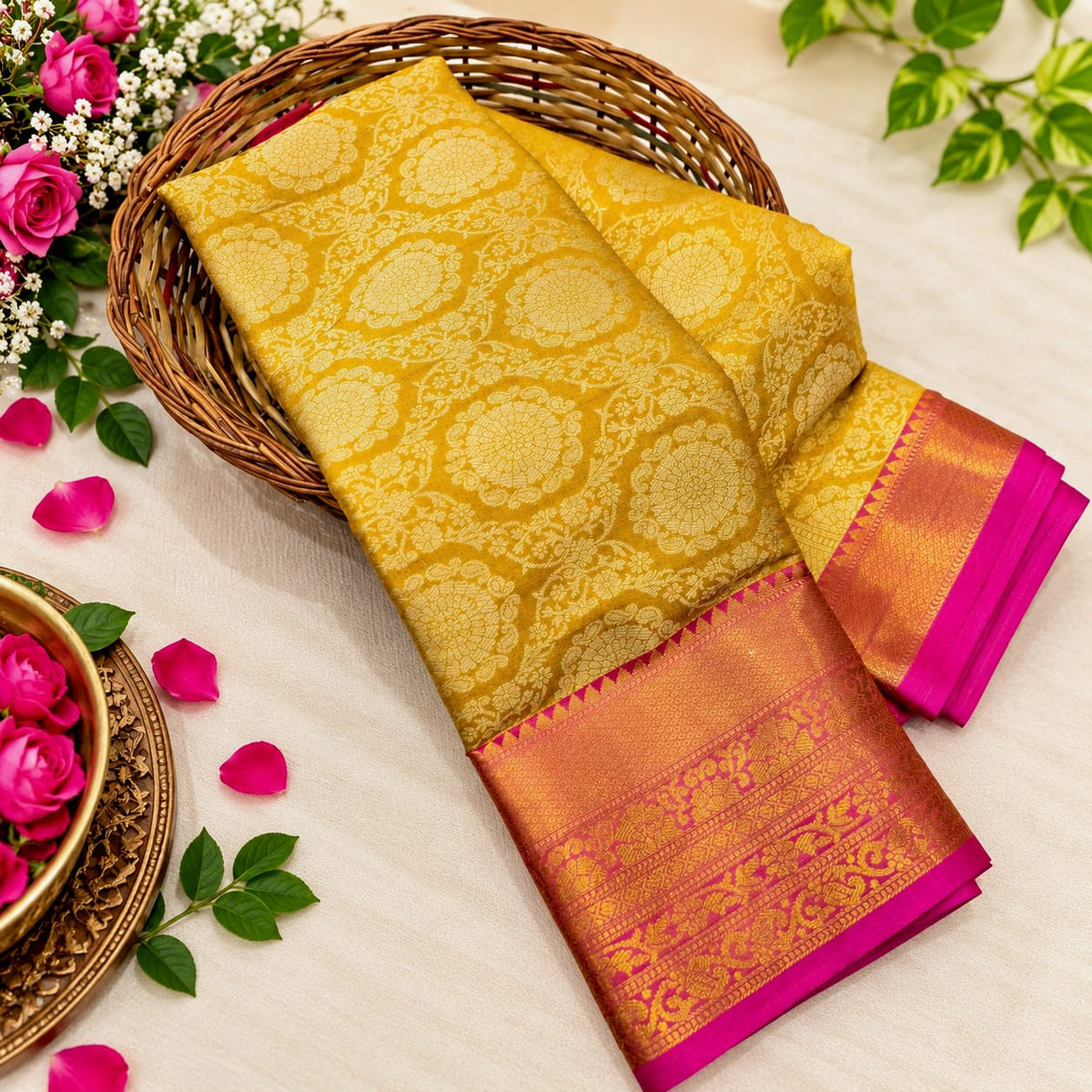 Celebrity Inspired Silk Saree