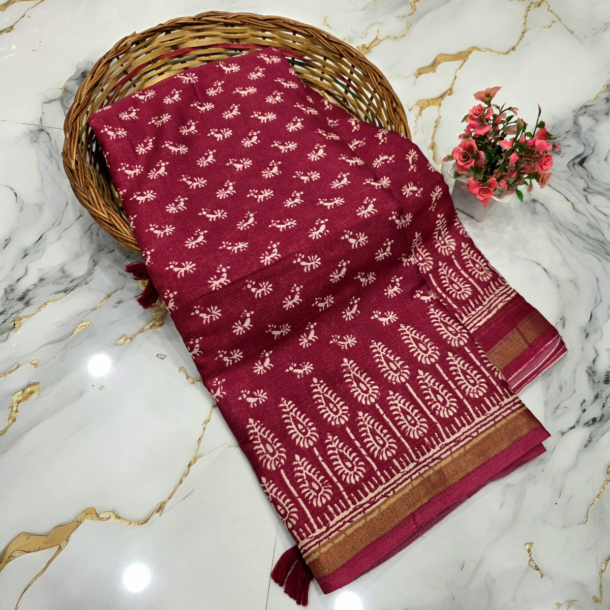 Malai Cotton Saree
