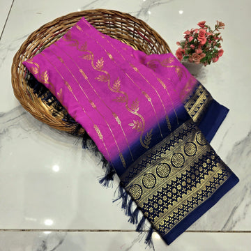 Vairaoosi Design Foil Silk Saree