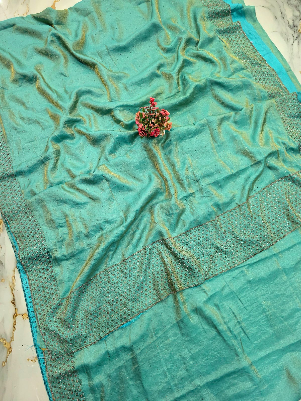Party Wear Gellory Silk Saree
