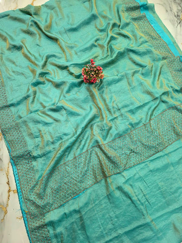 Party Wear Gellory Silk Saree