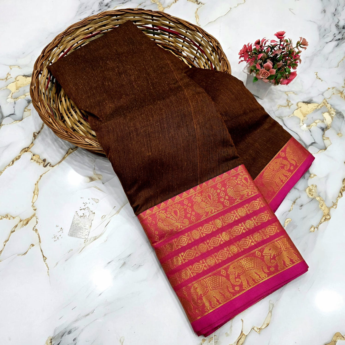 Kerala Cotton Silk Saree