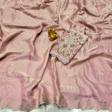Space Silk Party Wear Saree