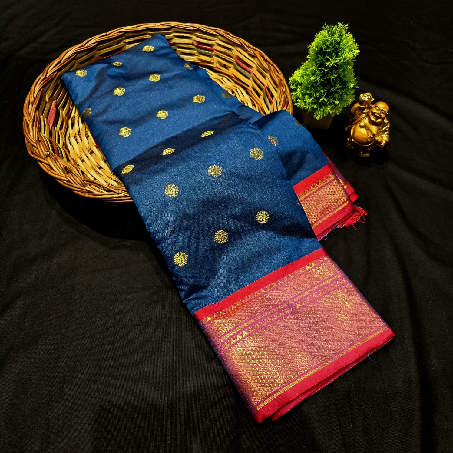 Elagent Kanchi Silk Saree