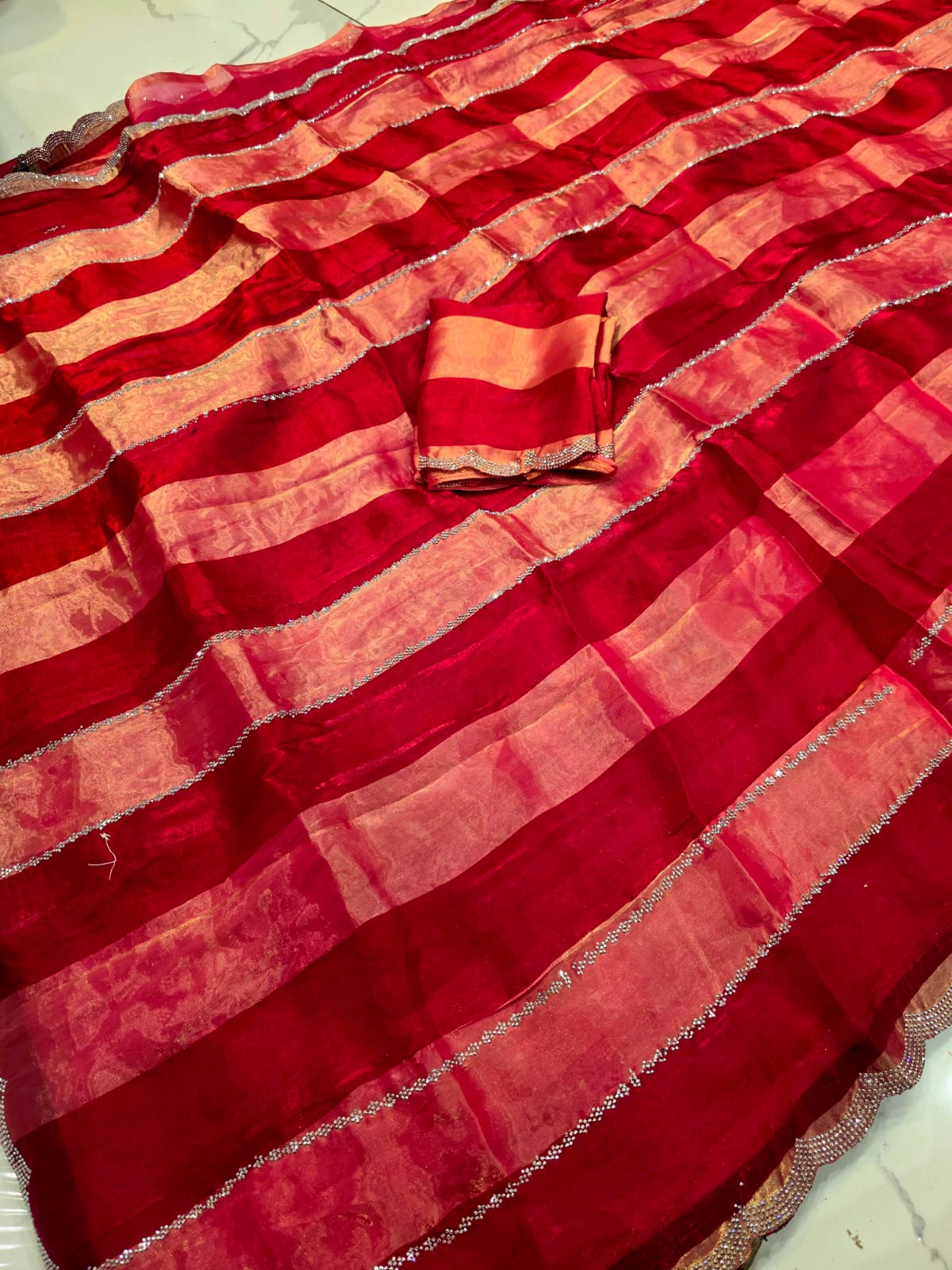 Trending Space Silk Saree