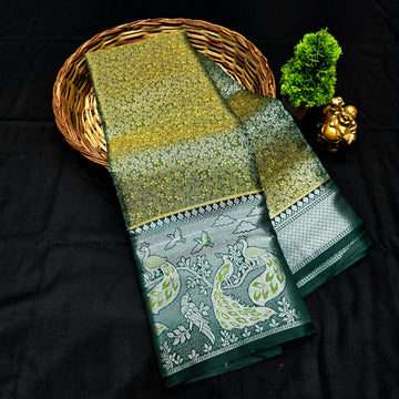 Tissue Bridal Saree