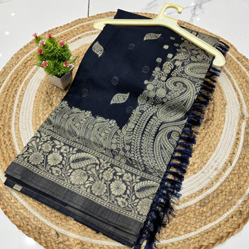 Weaving Cotton Saree