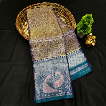 Tissue bridal Saree