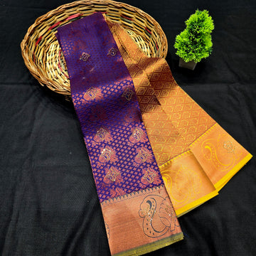 All Self Bridal Saree