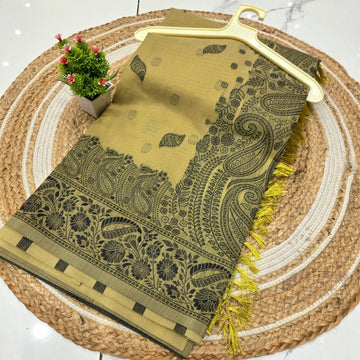 Weaving Cotton Saree