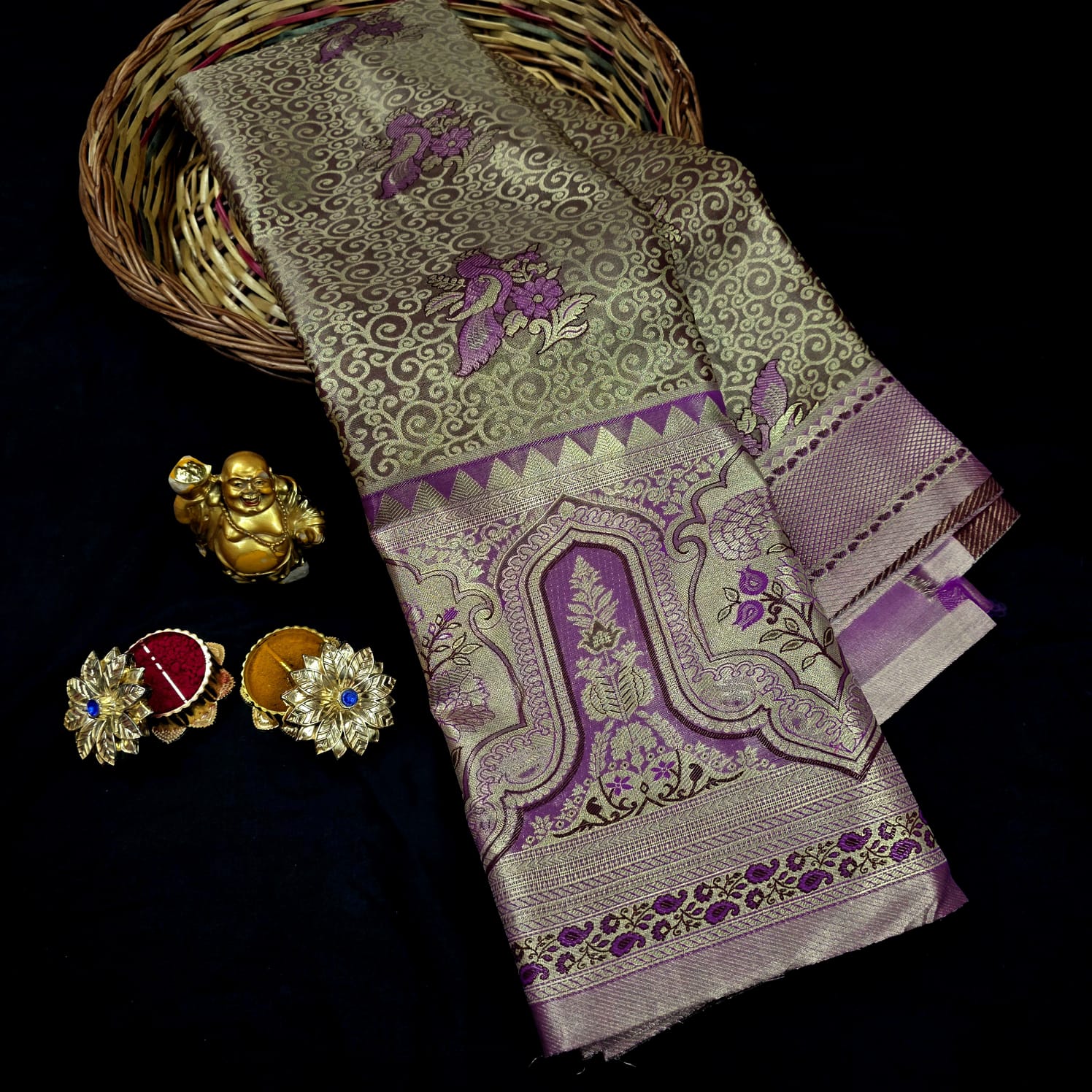 Bridal Tissue Silk Saree