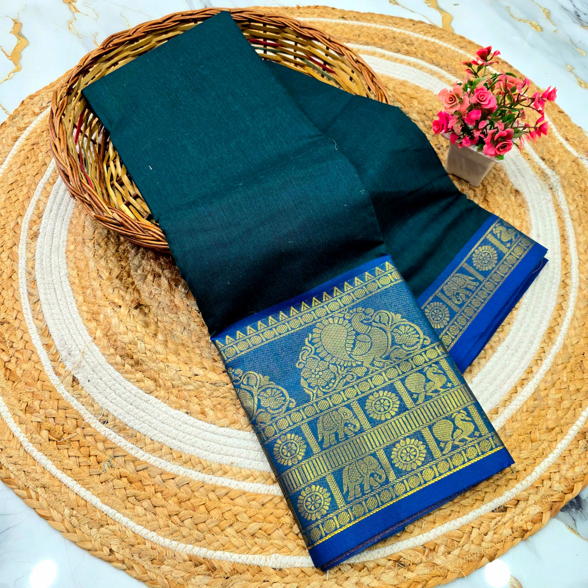 Chettinad Cotton Saree