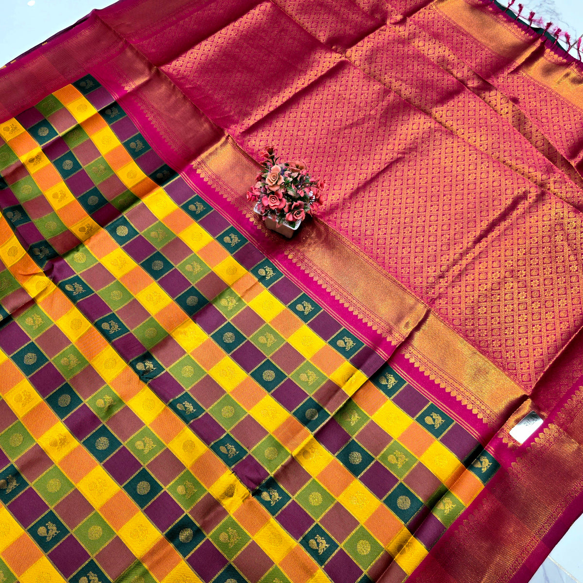 Vidhya Balan Inspired Silk Saree