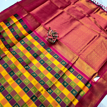 Vidhya Balan Inspired Silk Saree