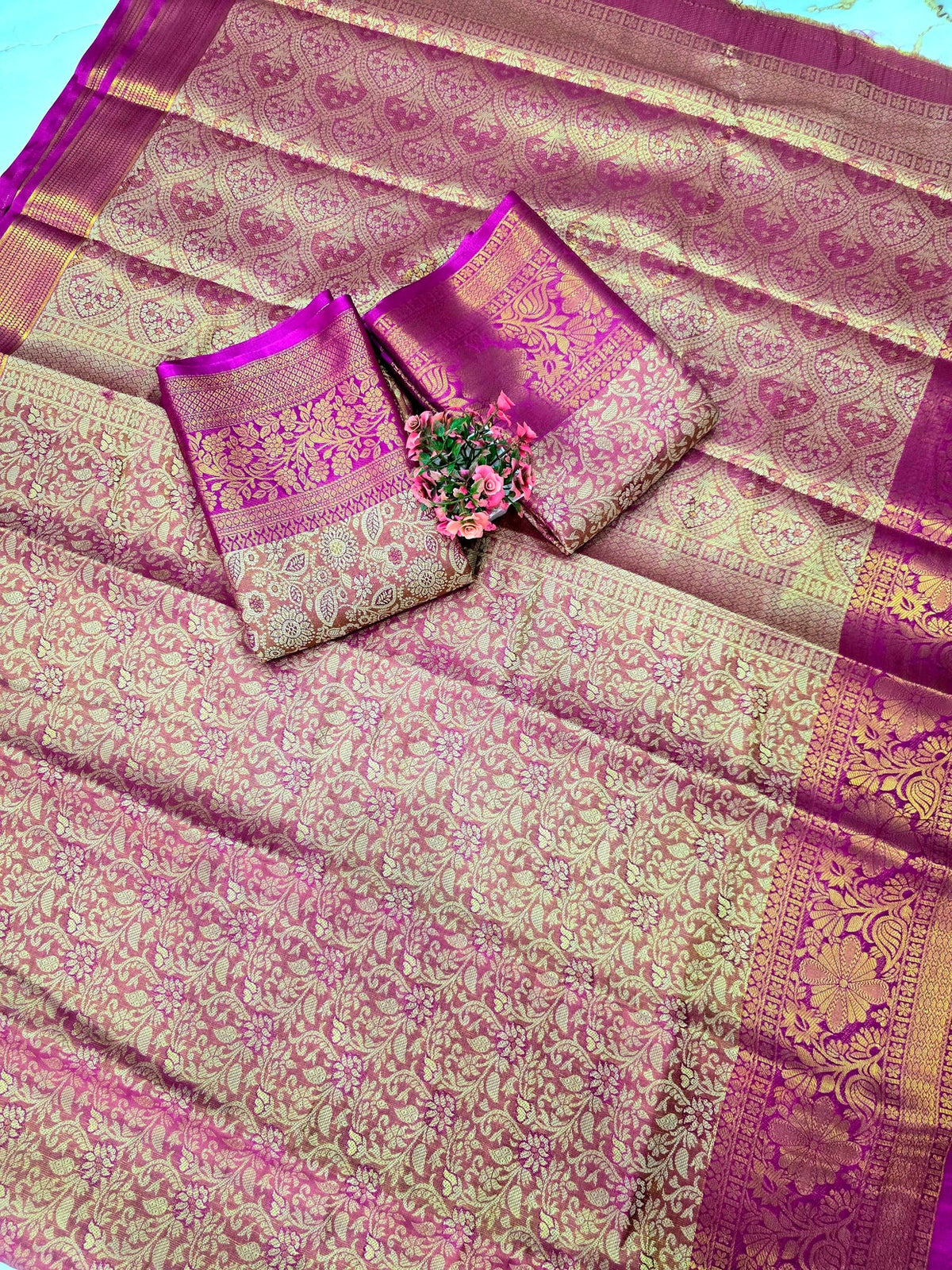 One Gram Gold Saree ( same colour only dispatch )