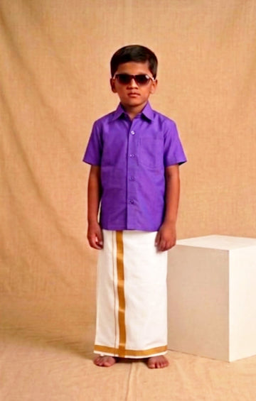 Children Vesti Shirt Set