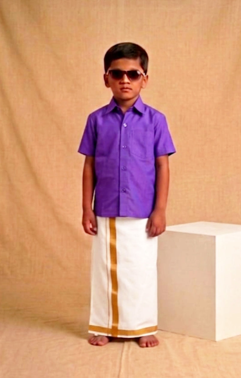 Children Vesti Shirt Set