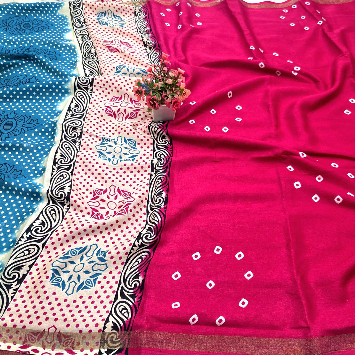 MalMal Cotton Saree