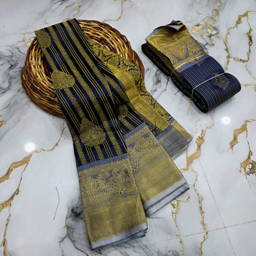 Classic Checked Vairaoosi Silk Saree ( Same Colour Only Dispatch )