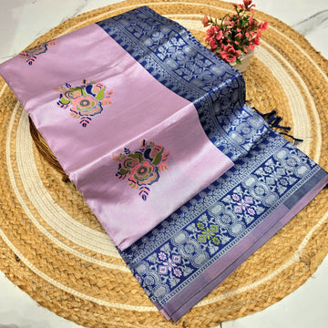 Fancy Tissue Silk Saree