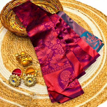 Kubera Semi Silk Saree