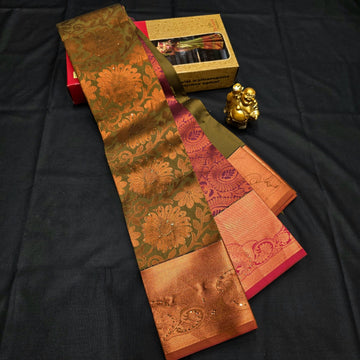 All Self Bridal Saree