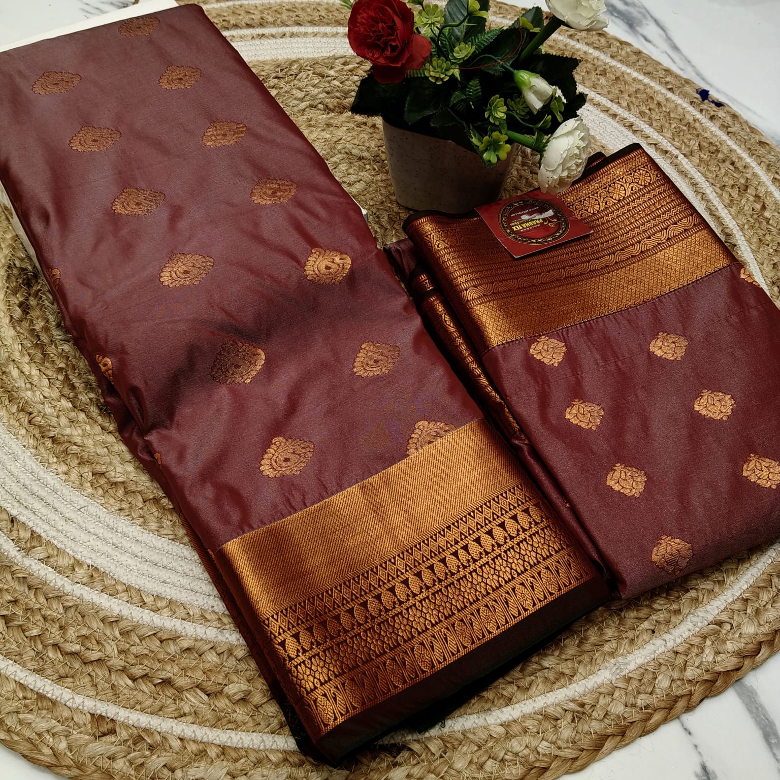 Magilmithra Soft Silk Saree