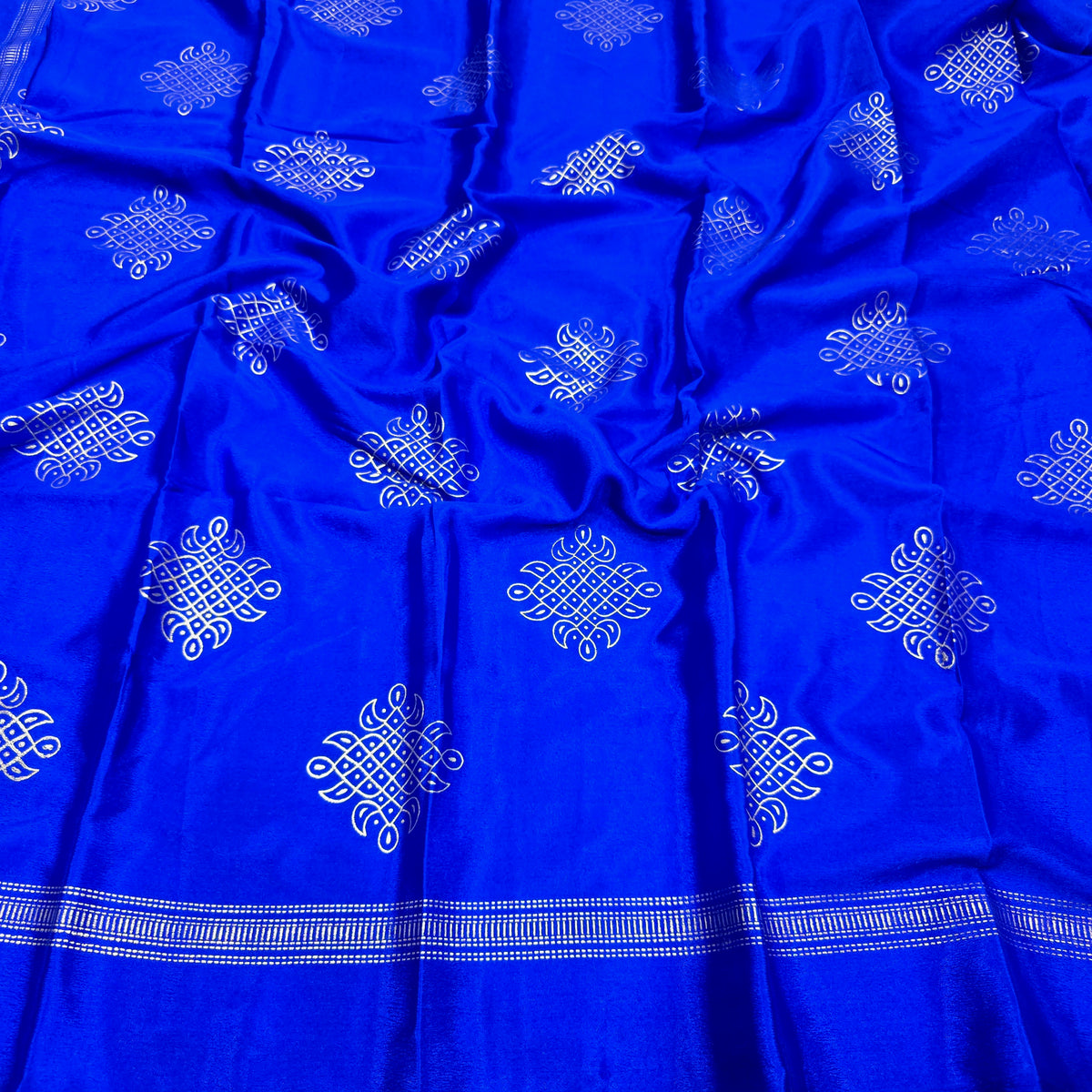 Diwali Collections Kolam Silk Saree