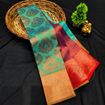 All Self Bridal Saree