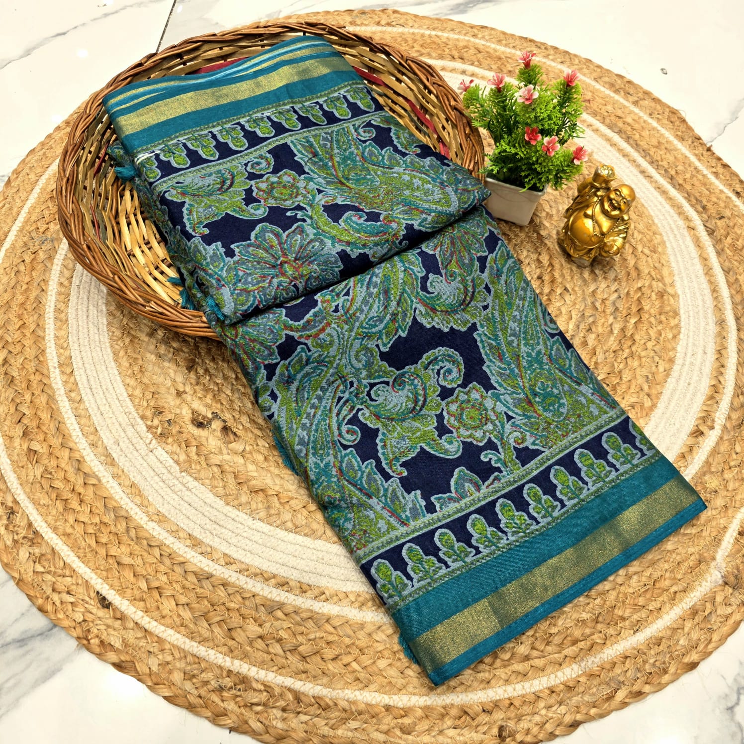 Malai cotton Saree