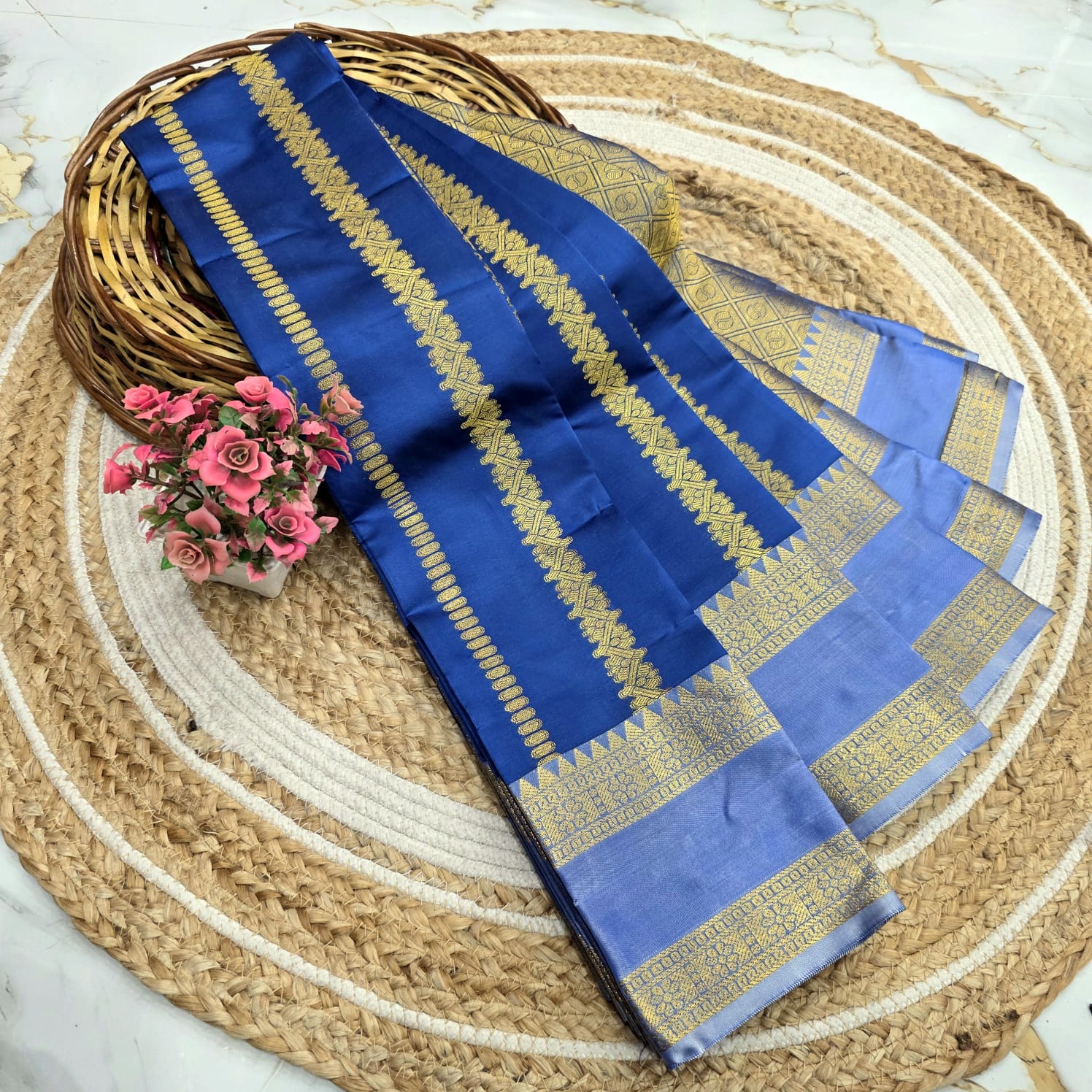 Rich Traditional Vairaoosi Silk Saree ( Same colour only dispatch )