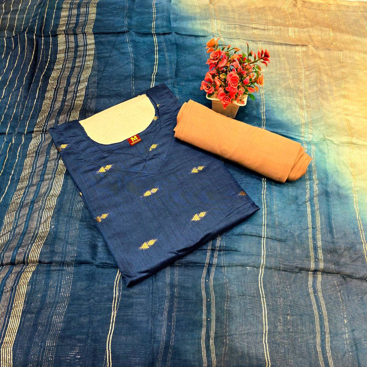 Jamdani Kurti Set