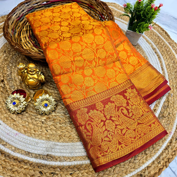 Tissue Bridal Saree
