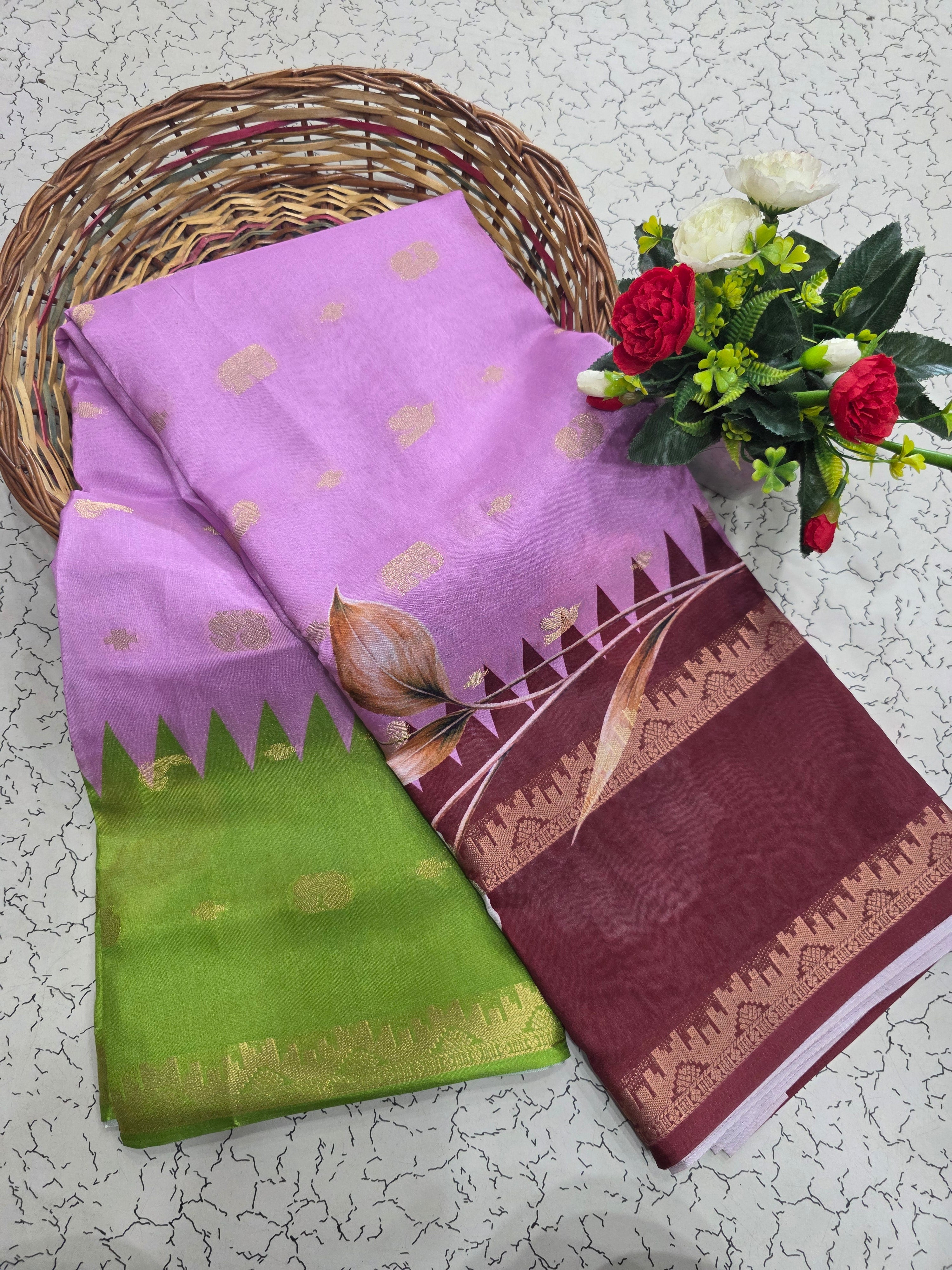 Royal Rose silk sarees