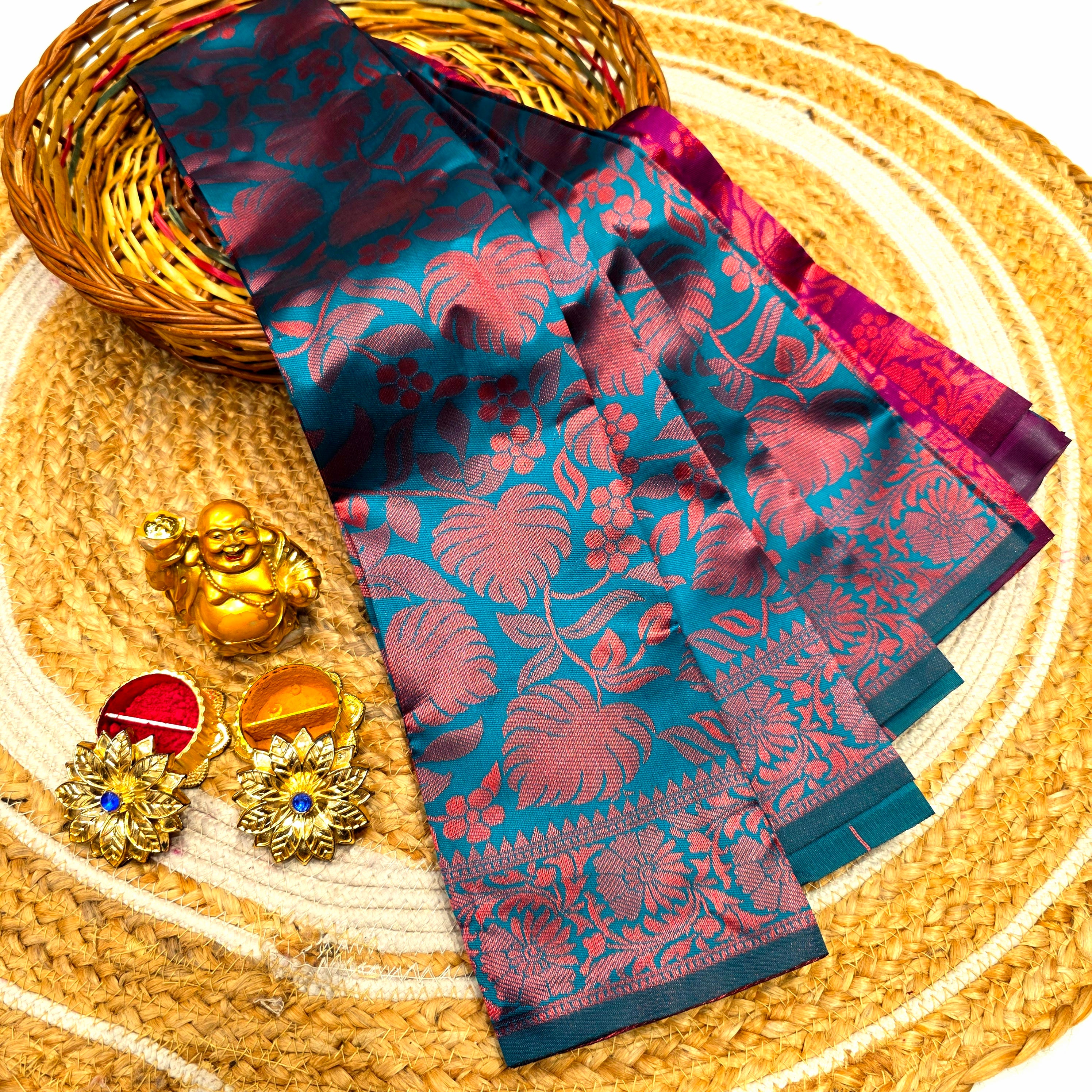Kubera Semi Silk Saree