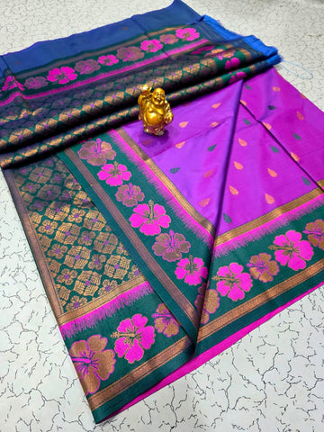 Soft Silk Hibiscus Flower Design – Magneto