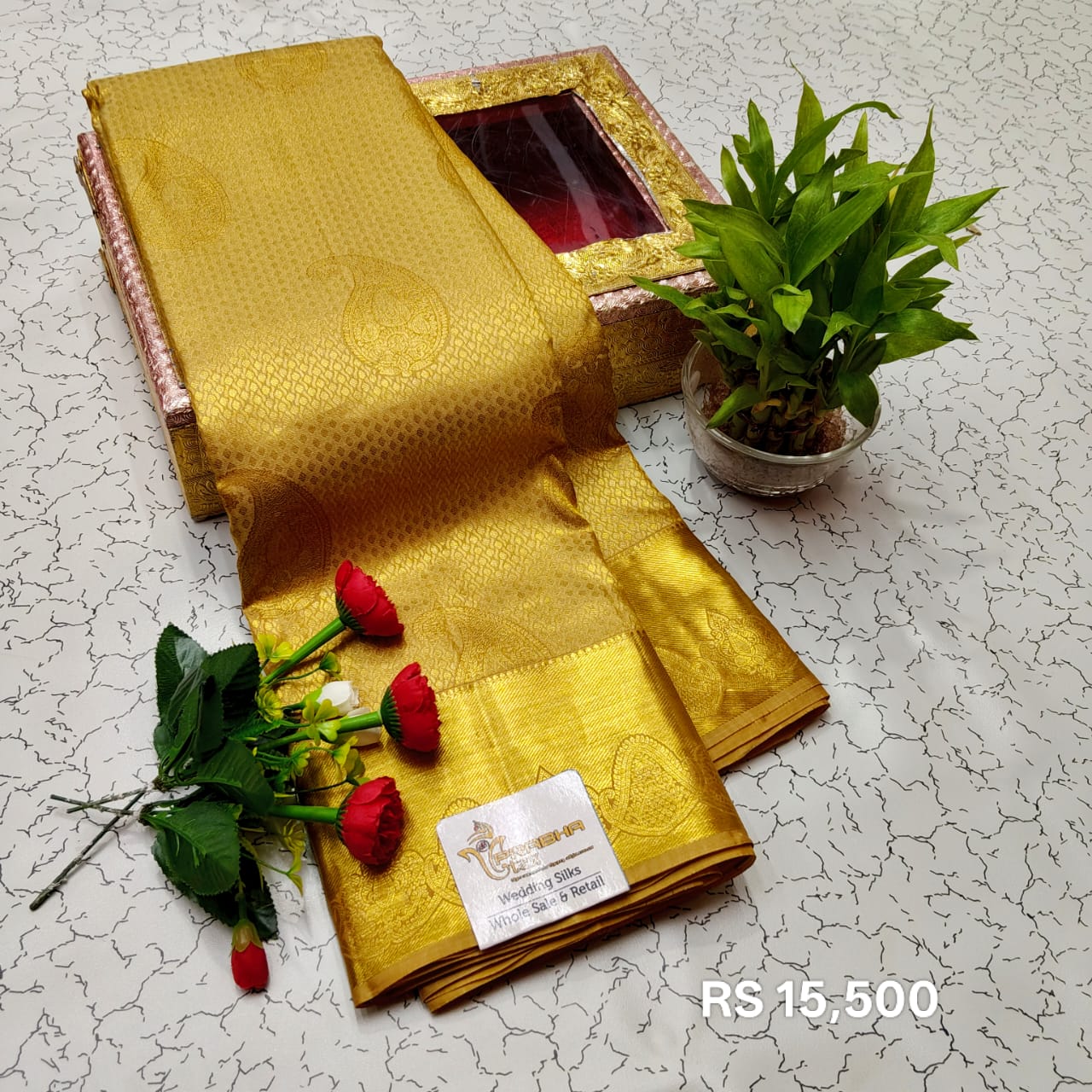 Pure Kanjivaram Pattu Sarees with Silk Mark