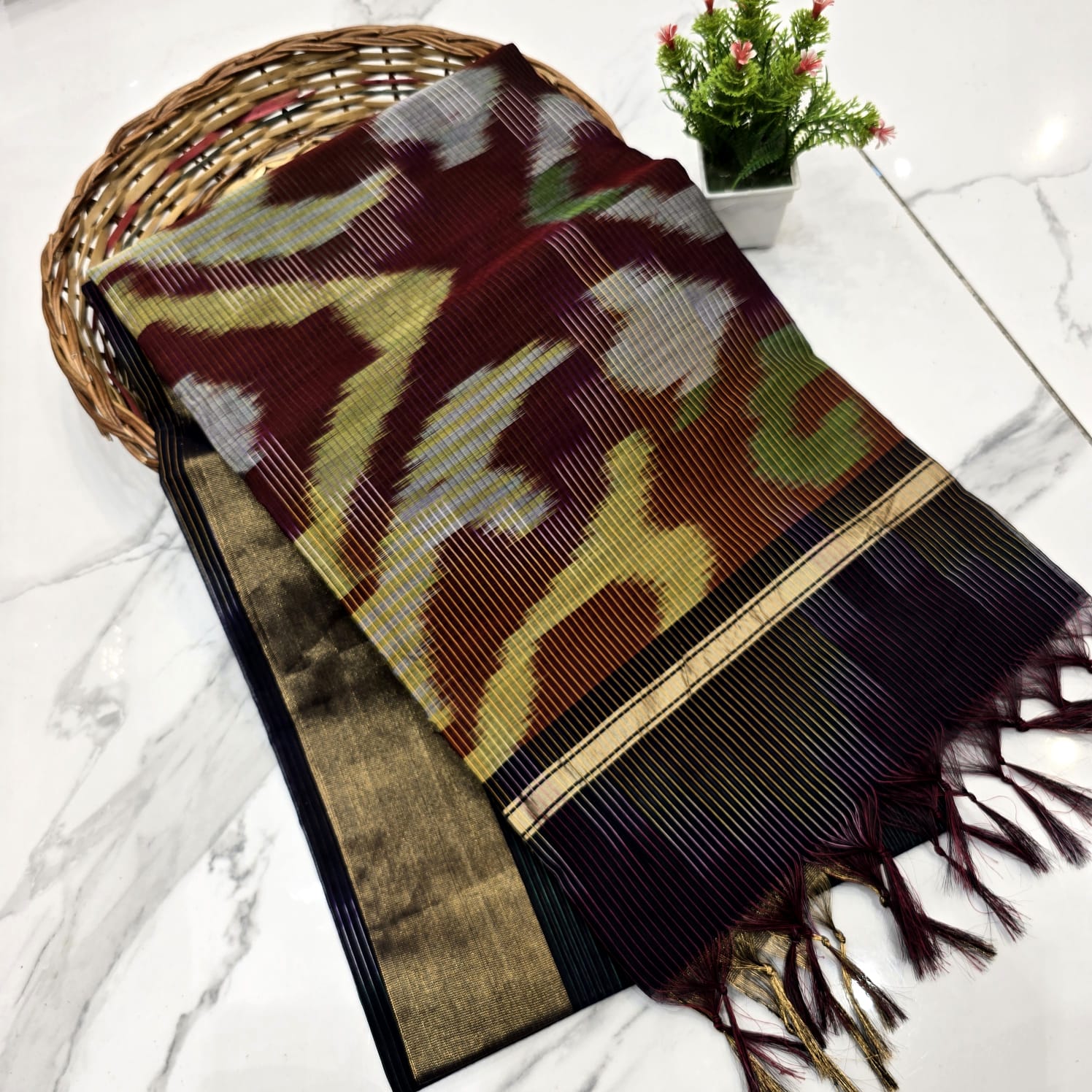 Pochampally Cotton Saree