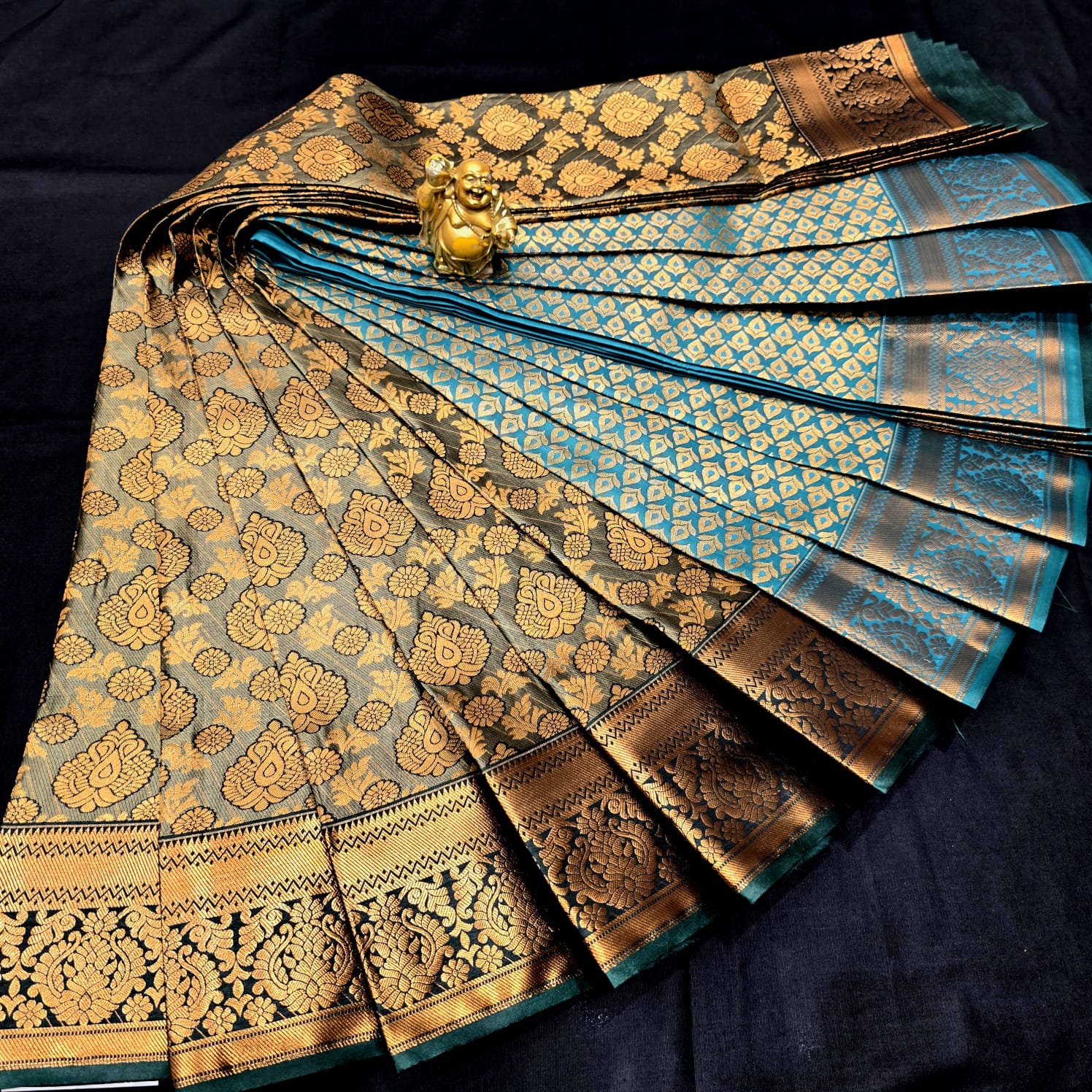 All Self Bridal Saree