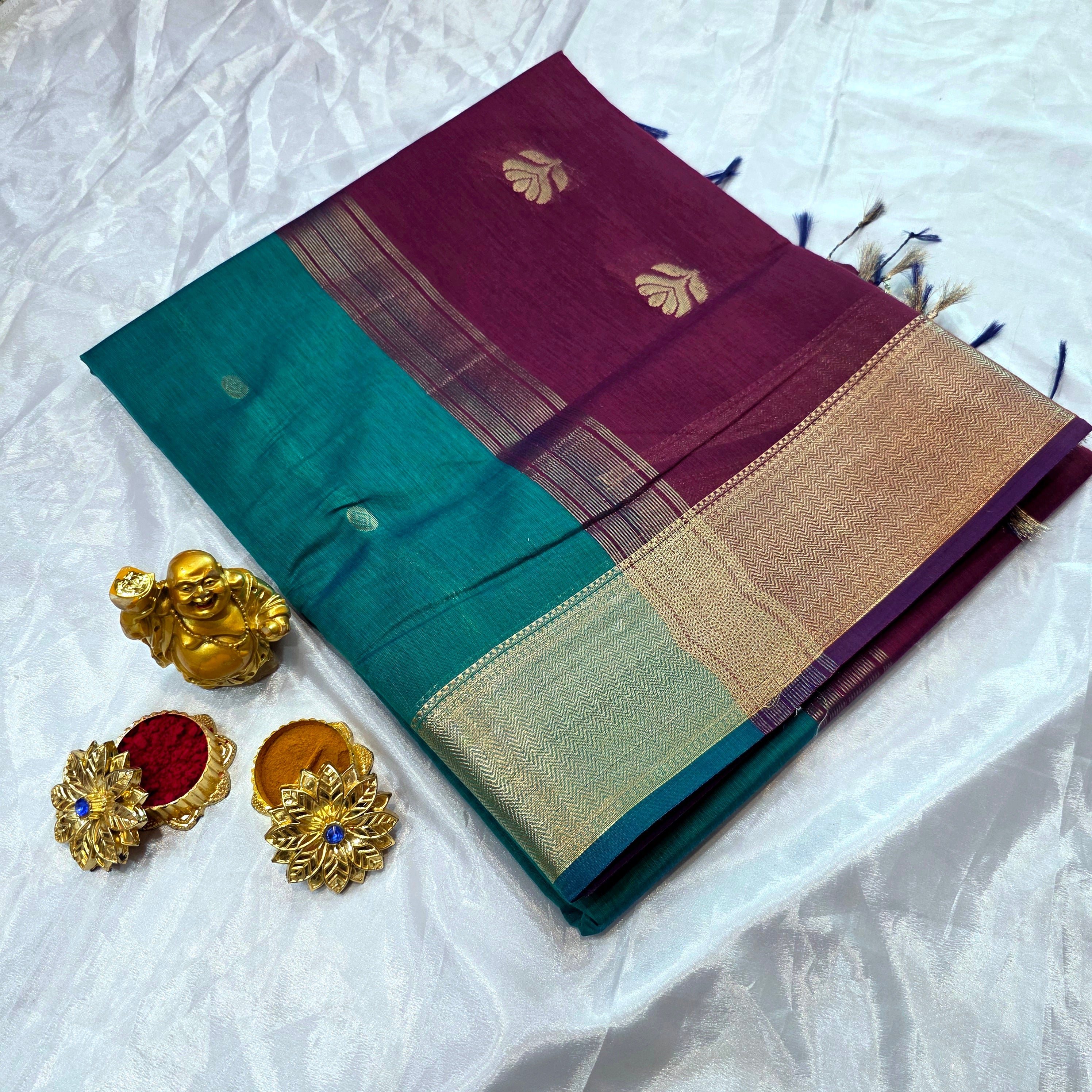 New Mageshwari Cotton saree
