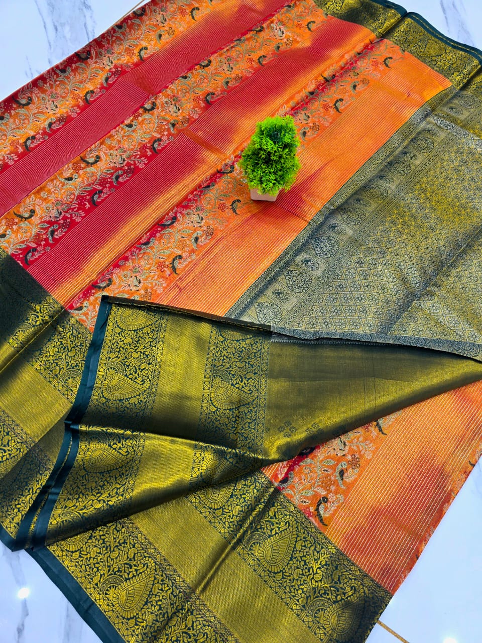 Exquisite Bridal Soft Silk Saree