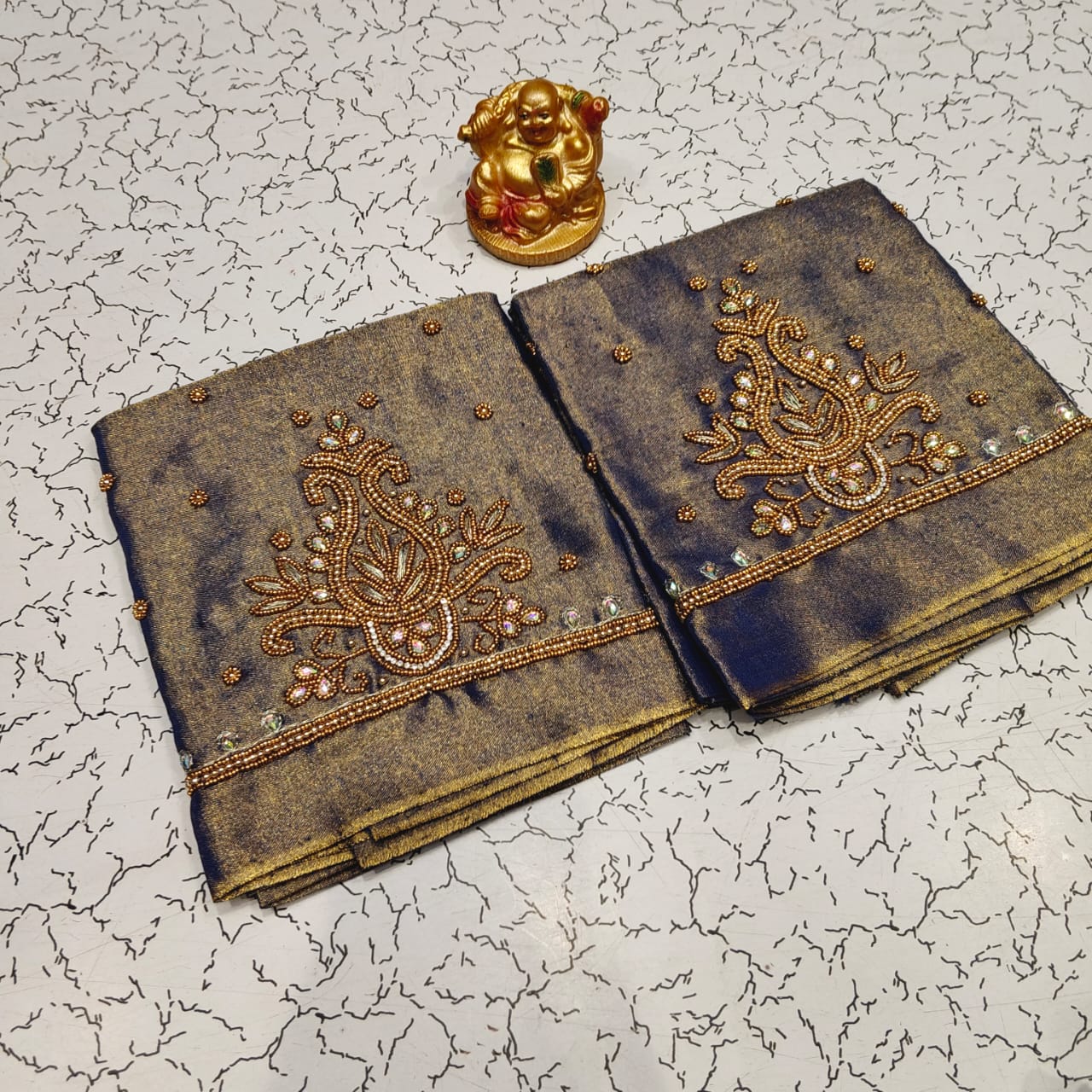 Tissue Aari Work Blouses