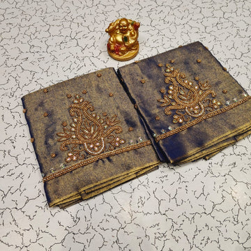 Tissue Aari Work Blouses